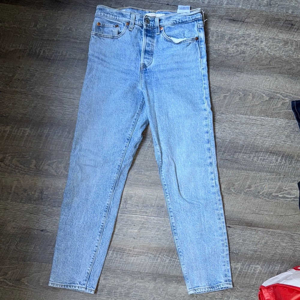 Levi’s Wedgie Light Blue Denim Jeans